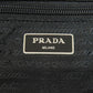 PRADA Tote Bag Nylon black logoMetal Women Used Authentic