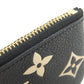 LOUIS VUITTON Coin case M80885 Empreinte, Bicolor Monogram black Card Key case Key holder Pochette Cle Women Used Authentic
