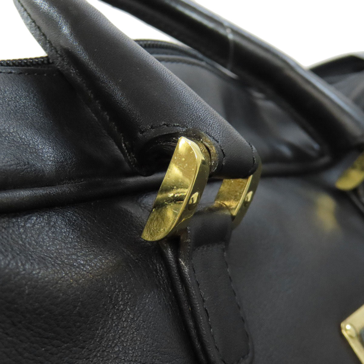 LOEWE Boston Duffel bag leather black Amazonas