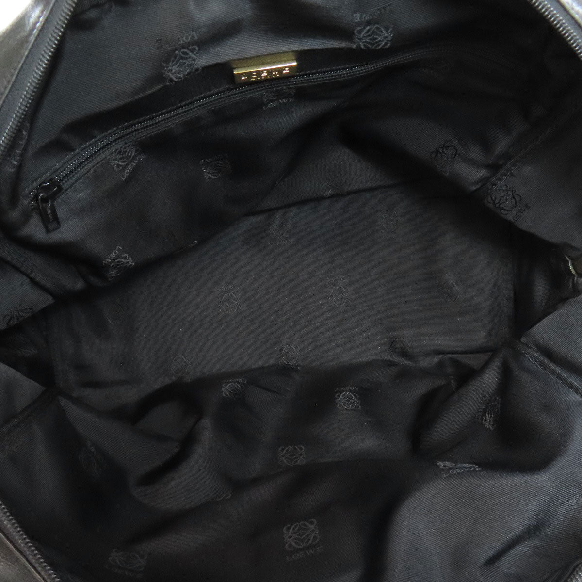 LOEWE Boston Duffel bag leather black Amazonas