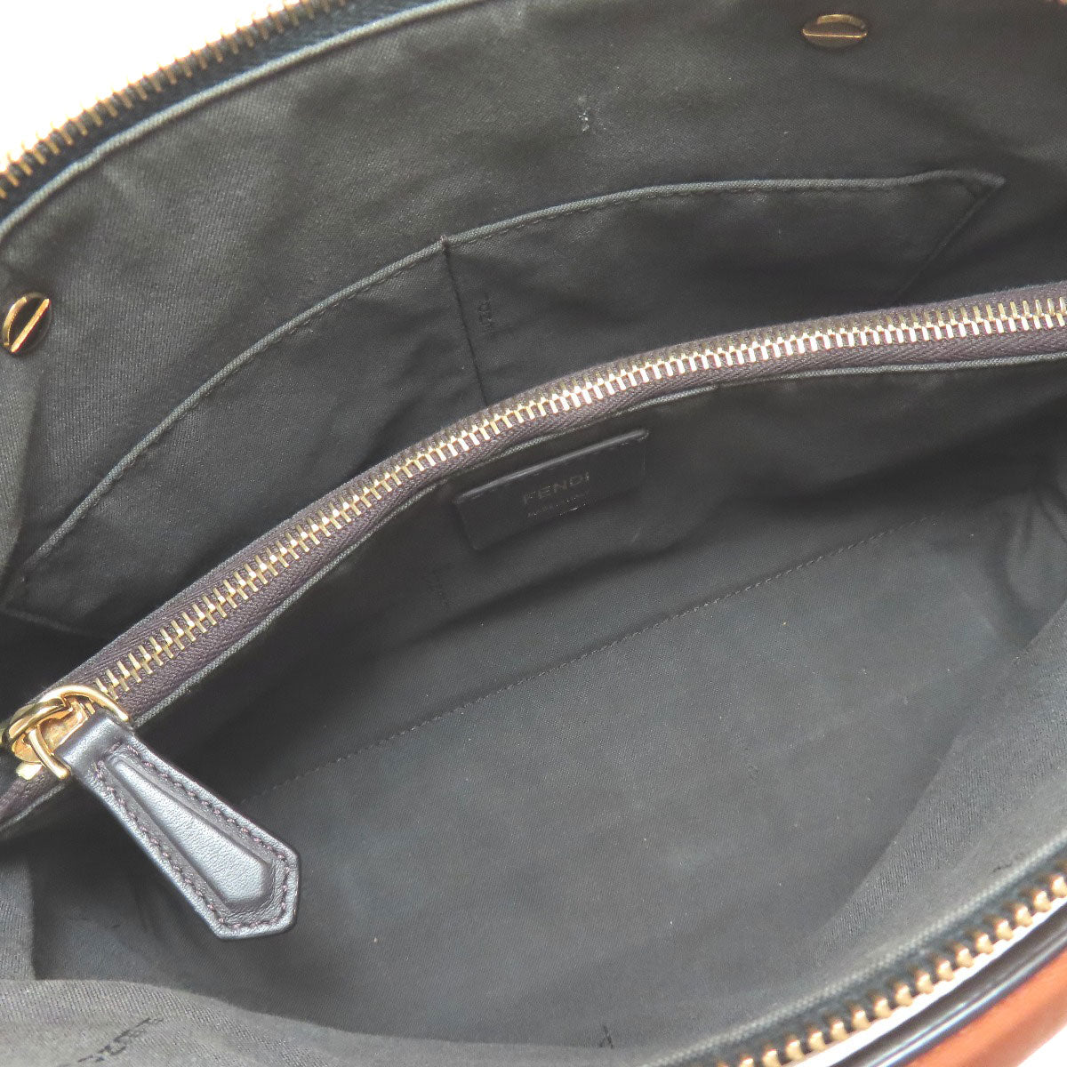 FENDI Handbag Calfskin white By the way 2WAY