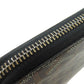 GOYARD Long Wallet Purse PVC black Matignon GM Women Used Authentic