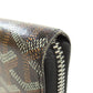 GOYARD Long Wallet Purse PVC black Matignon GM Women Used Authentic