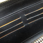GOYARD Long Wallet Purse PVC black Matignon GM Women Used Authentic