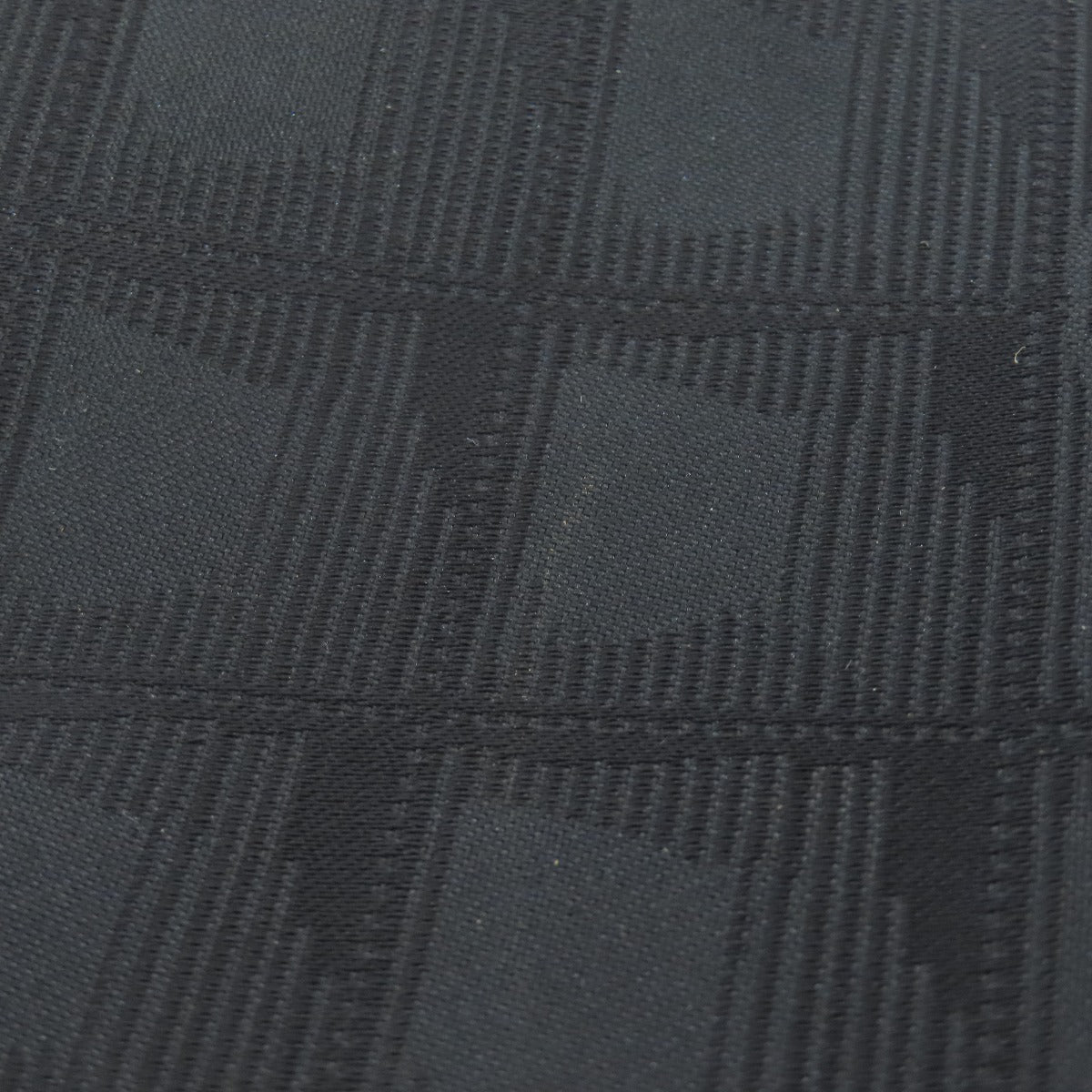 CHANEL Tote Bag Nylon jacquard black New travel line Women Used Authentic