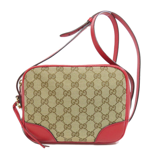 GUCCI Shoulder Bag 449413 canvas Red GG outlet 2WAY