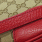 GUCCI Shoulder Bag 449413 canvas Red GG outlet 2WAY