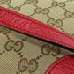 GUCCI Shoulder Bag 449413 canvas Red GG outlet 2WAY