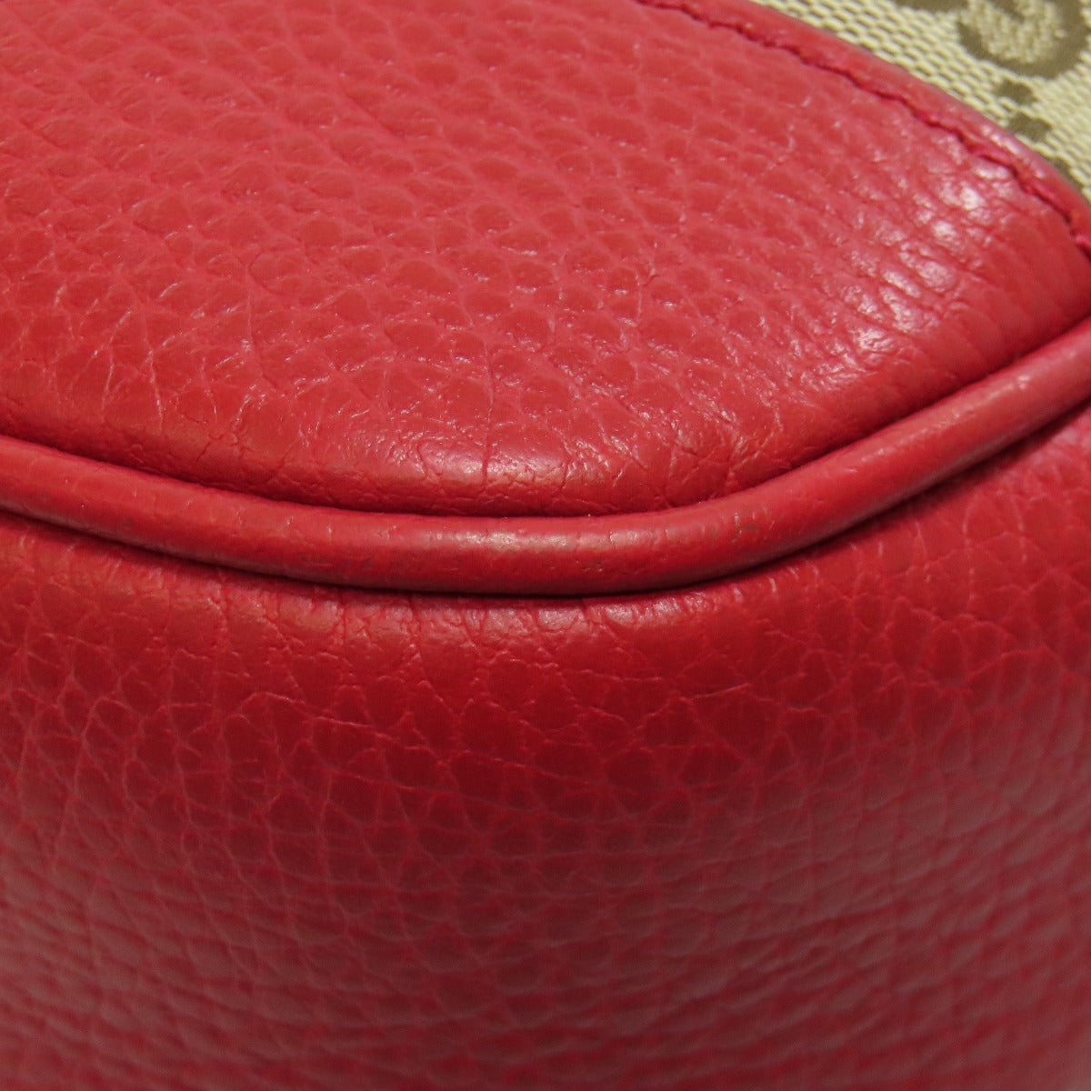 GUCCI Shoulder Bag 449413 canvas Red GG outlet 2WAY