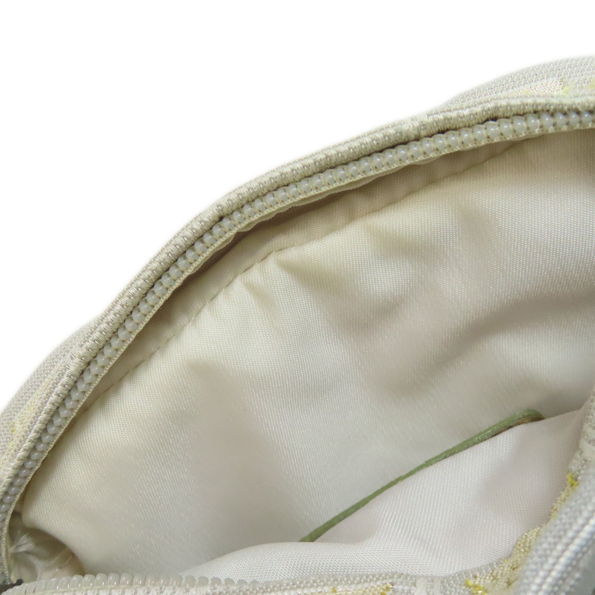 CHANEL Shoulder Bag Nylon beige New travel line Women Used Authentic