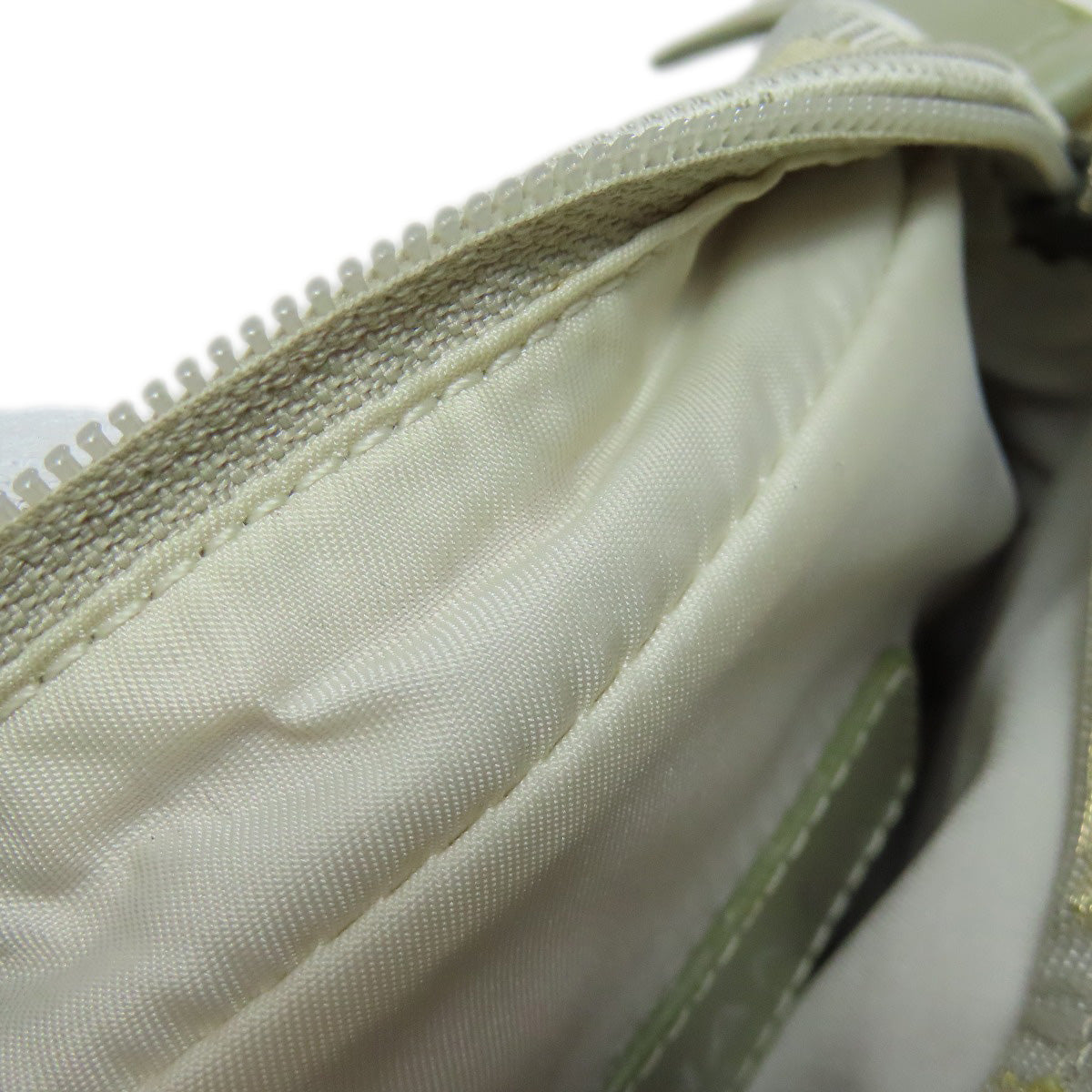 CHANEL Shoulder Bag Nylon beige New travel line Women Used Authentic