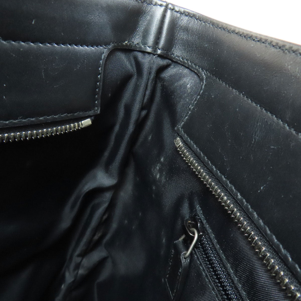 GUCCI Tote Bag 631245 Nylon black Sherry line outlet Women Used Authentic