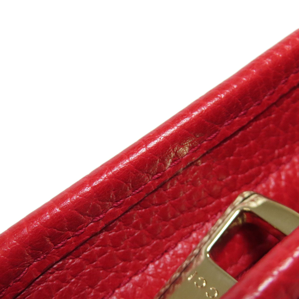 GUCCI Handbag 449241 Canvas, Leather Red GG outlet 2WAY Women Used Authentic