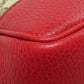 GUCCI Handbag 449241 Canvas, Leather Red GG outlet 2WAY Women Used Authentic
