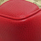 GUCCI Handbag 449241 Canvas, Leather Red GG outlet 2WAY Women Used Authentic