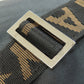 FENDI Sling bag canvas black logo Women Used Authentic
