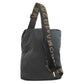 FENDI Sling bag canvas black logo Women Used Authentic