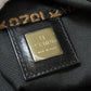 FENDI Sling bag canvas black logo Women Used Authentic
