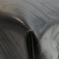 PRADA Handbag leather black LogoMetal embossed