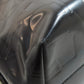 PRADA Handbag leather black LogoMetal embossed