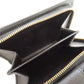 PRADA Bifold Wallet Nylon black logoMetal Women Used Authentic