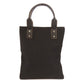 CELINE Tote Bag Nylon black Macadam Pattern Women Used Authentic