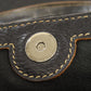 CELINE Tote Bag Nylon black Macadam Pattern Women Used Authentic