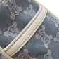 CELINE Handbag canvas blue Boogie bag