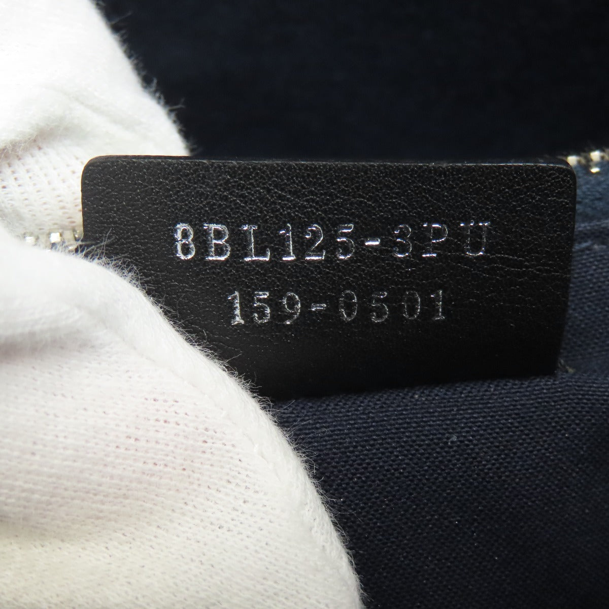 FENDI Handbag Calfskin Navy By the way 2WAY