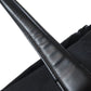 CHANEL Tote Bag Nylon jacquard black New Travel Line MM Women Used Authentic
