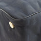 CHANEL Tote Bag Nylon jacquard black New Travel Line MM Women Used Authentic