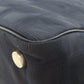 CHANEL Tote Bag Nylon jacquard black New Travel Line MM Women Used Authentic