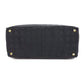 CHANEL Tote Bag Nylon jacquard black New Travel Line MM Women Used Authentic