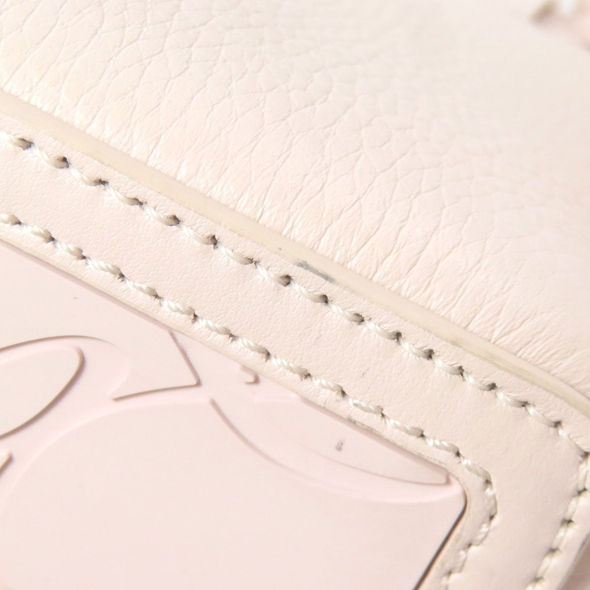Christian Louboutin Handbag Calfskin pink 2WAY