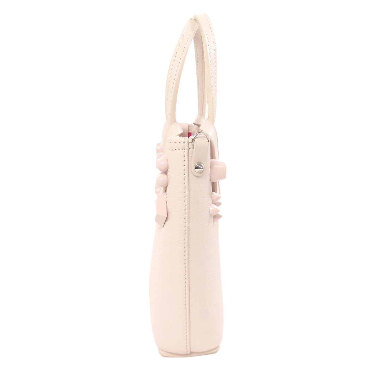 Christian Louboutin Handbag Calfskin pink 2WAY