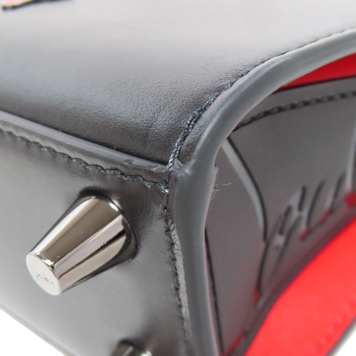 Christian Louboutin Handbag Calfskin black 2WAY