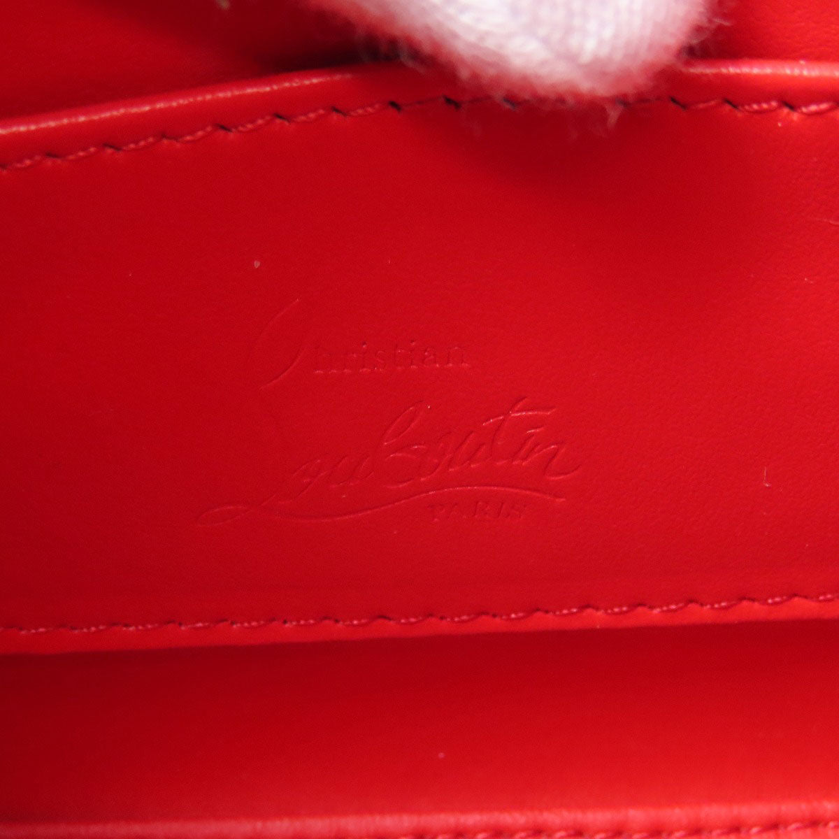 Christian Louboutin Handbag Calfskin black 2WAY