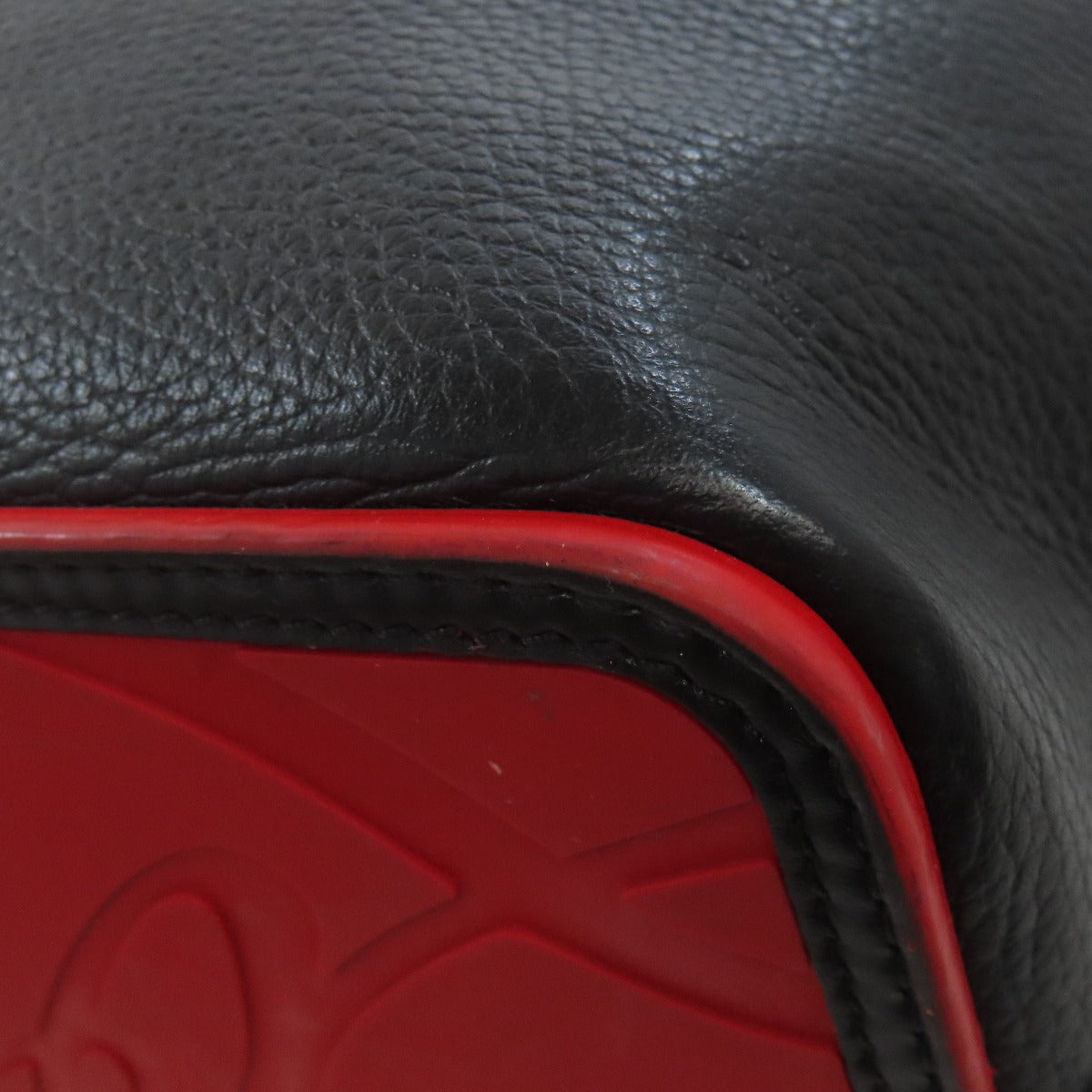 Christian Louboutin Tote Bag leather black Studs