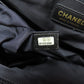 CHANEL Tote Bag Nylon jacquard black New Travel Line PM Women Used Authentic