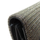 CELINE Bifold Wallet canvas Silver Triomphe Lame