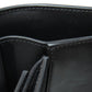 CELINE Bifold Wallet leather black Triomphe