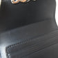 CELINE Bifold Wallet leather black Triomphe