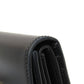 CELINE Bifold Wallet leather black Triomphe