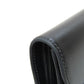 CELINE Bifold Wallet leather black Triomphe