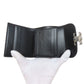 CELINE Bifold Wallet leather black Triomphe