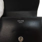 CELINE Bifold Wallet leather black Triomphe