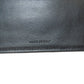 CELINE Bifold Wallet leather black Triomphe