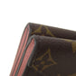 LOUIS VUITTON Bifold Wallet M81665 Monogram canvas Brown Portefeuille Celeste Women Used Authentic