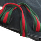 GUCCI Tote Bag 256099 canvas black GG canvas sherry line Women Used Authentic