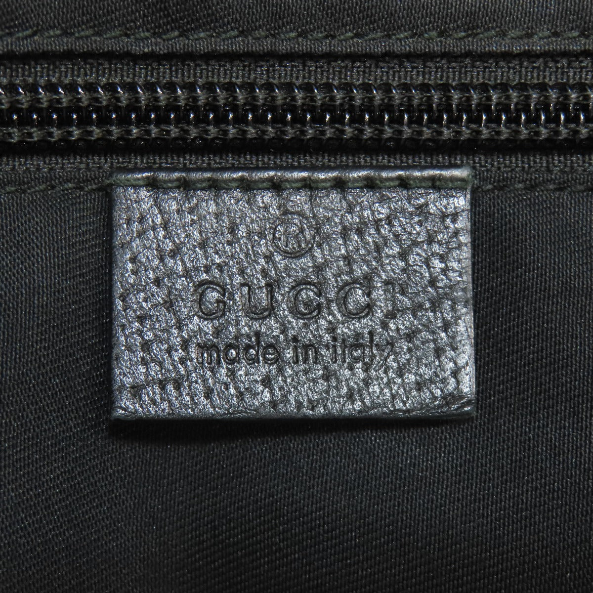 GUCCI Tote Bag 256099 canvas black GG canvas sherry line Women Used Authentic
